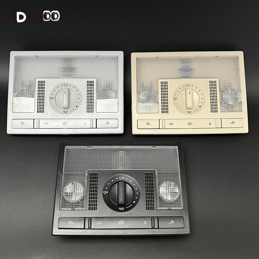 6Q0959613Công tắc đèn đọc sách mái vòm màu xám cho VW Polo 9N 2002-2010 Fox EU Altea Leon Toledo 6Q0