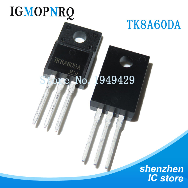 10 CÁI K8A60DA TO-220 TK8A60DA TO-220F K8A60DA TK8A60 600V 7.5A mới