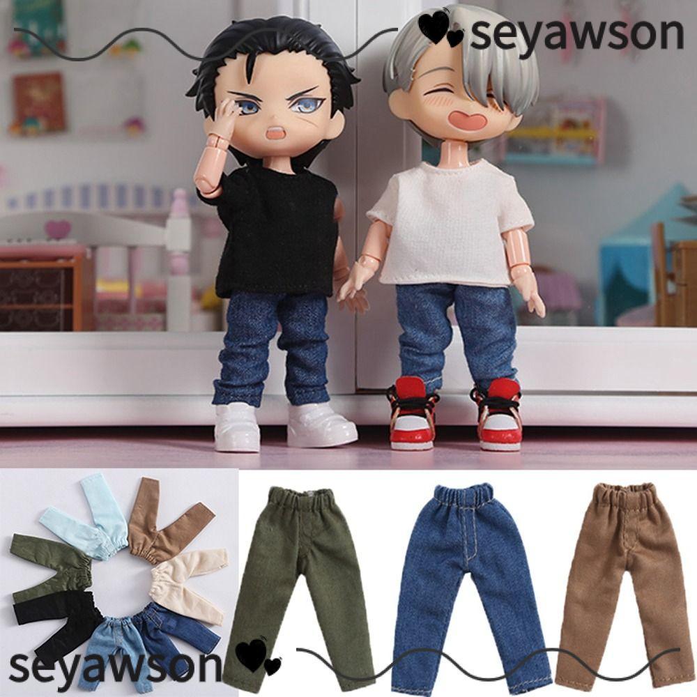 Quần búp bê SEYAWSON, Quần áo búp bê dễ thương thời trang, Phụ kiện búp bê Mini chất lượng cao cho 1