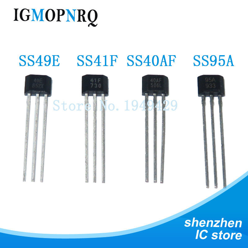 10 chiếc SS40AF SS41F SS495A SS49E 40AF 41F 495A 49E Ehigh nhạy cảm Hall Cảm biến