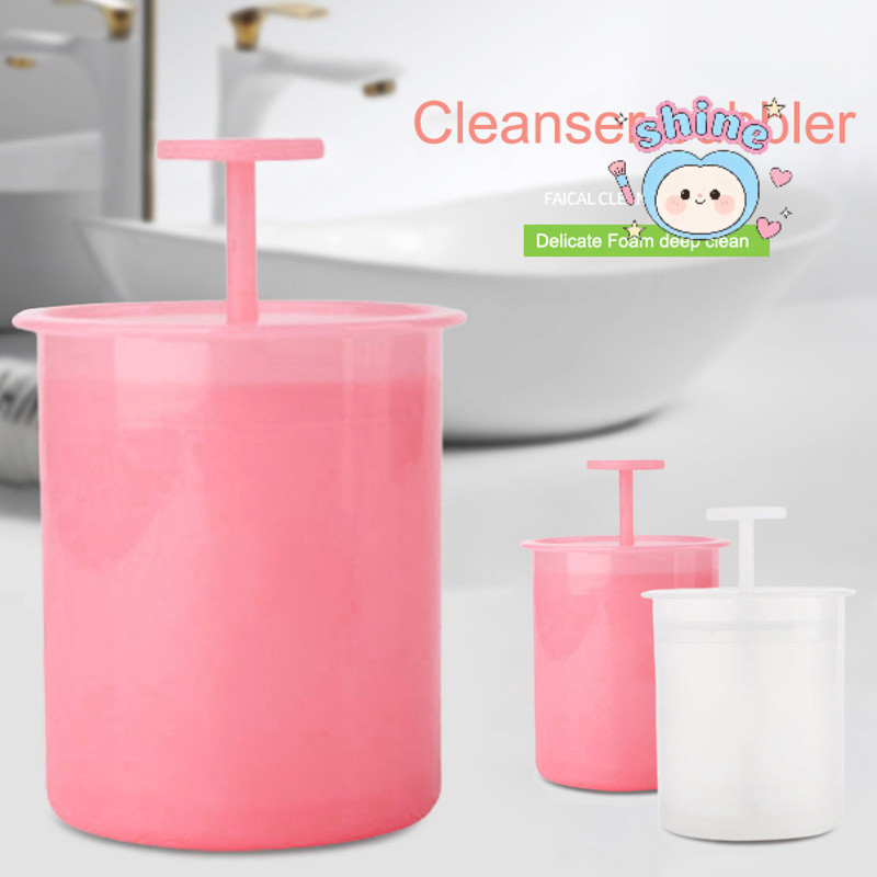 Shine🍊Cốc tạo bọt làm sạch chăm sóc da sâu để rửa da mặt - Máy tạo bọt xà phòng Bubbling maker