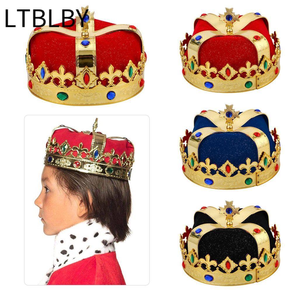 LTBLBY King Hat Ball Queen Coronation Party Emperor Hat