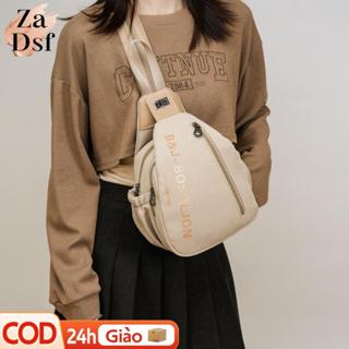 [Zdsf] Túi đeo chéo ngực nữ thông thường Ba lô du lịch Unisex nhiều túi Túi đeo vai nữ Sử dụng hàng ngày Gói Fanny COD