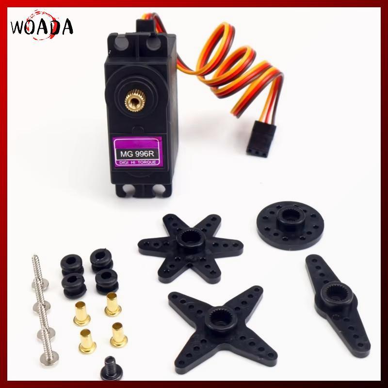WOADA 1 Bộ 180 / 360 Độ Mô Hình Kỹ Thuật Số Máy Bay Xe Robot Tay Lái servo SG90 MG996R Kim Loại Tiêu