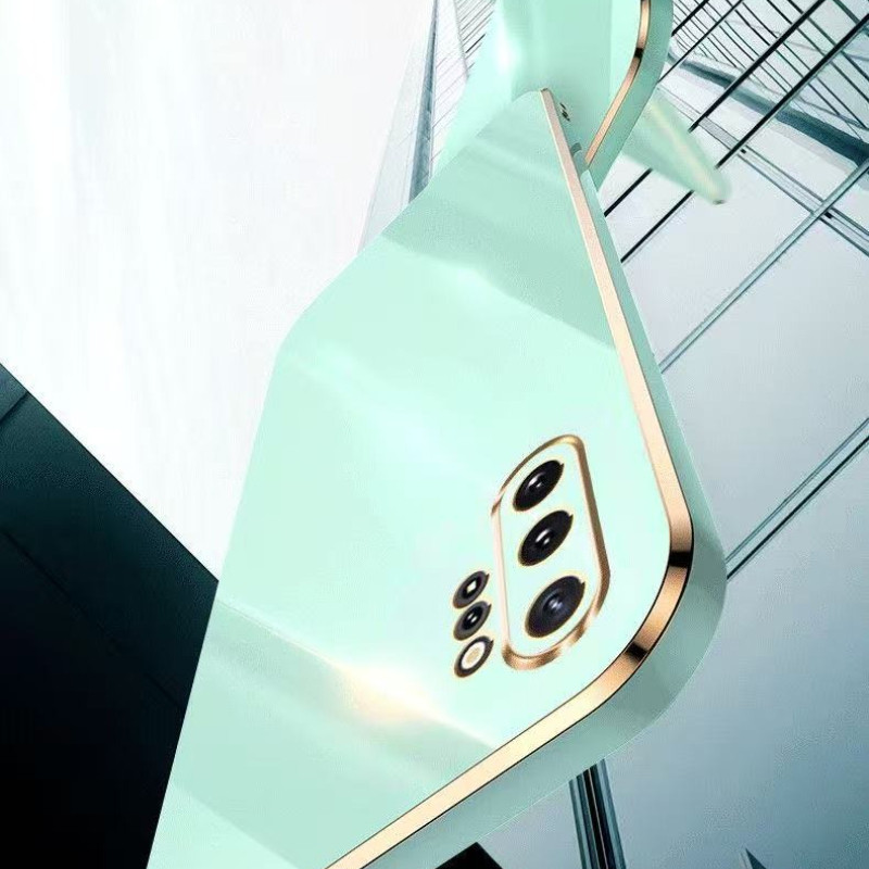 Bảo vệ chính xác Vỏ mềm mạ điện cạnh thẳng cho Samsung Galaxy Note 9 8 20 10 Pro Lite Plus Ultra