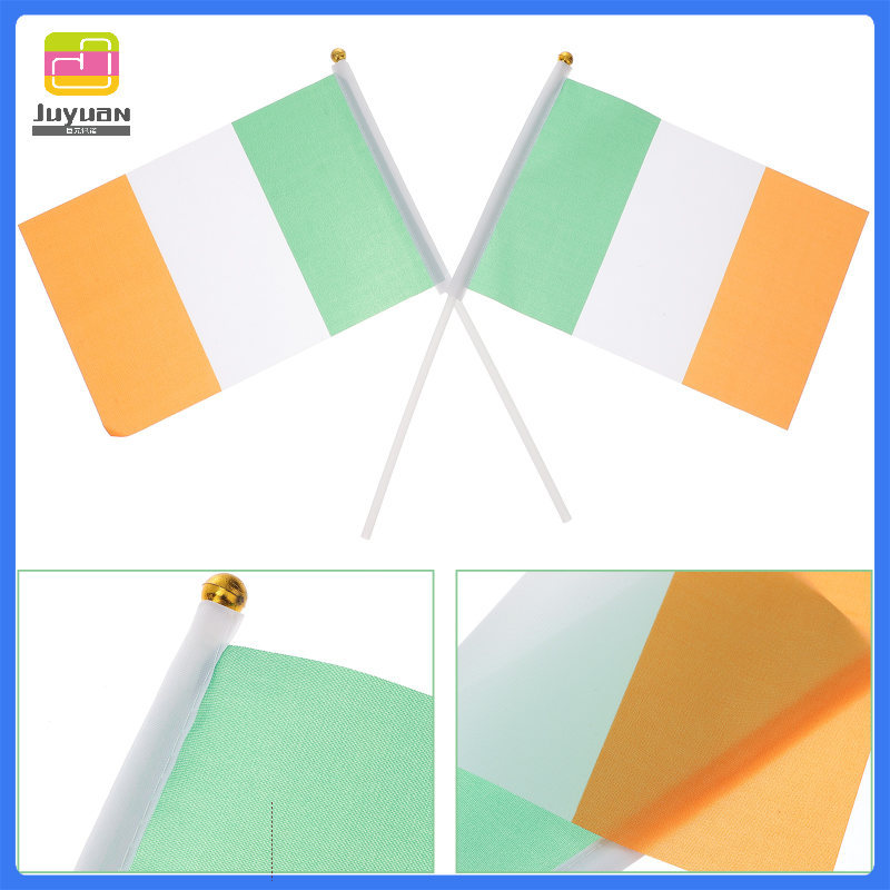 Cờ Ireland Cờ tay Ireland Bunting Bestoyard Waving jyxunn