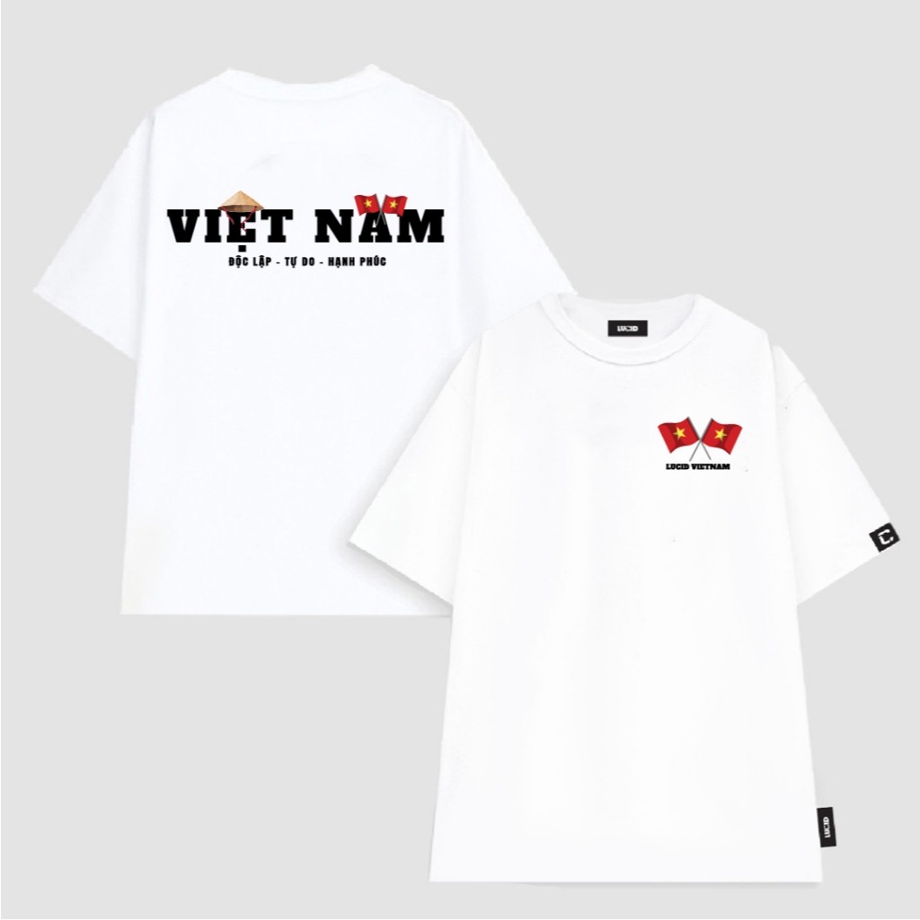 [HOT] Áo Thun LUCID VIỆT NAM Local Brand Nam Nữ From Rộng Tay Lỡ Chất Cotton
