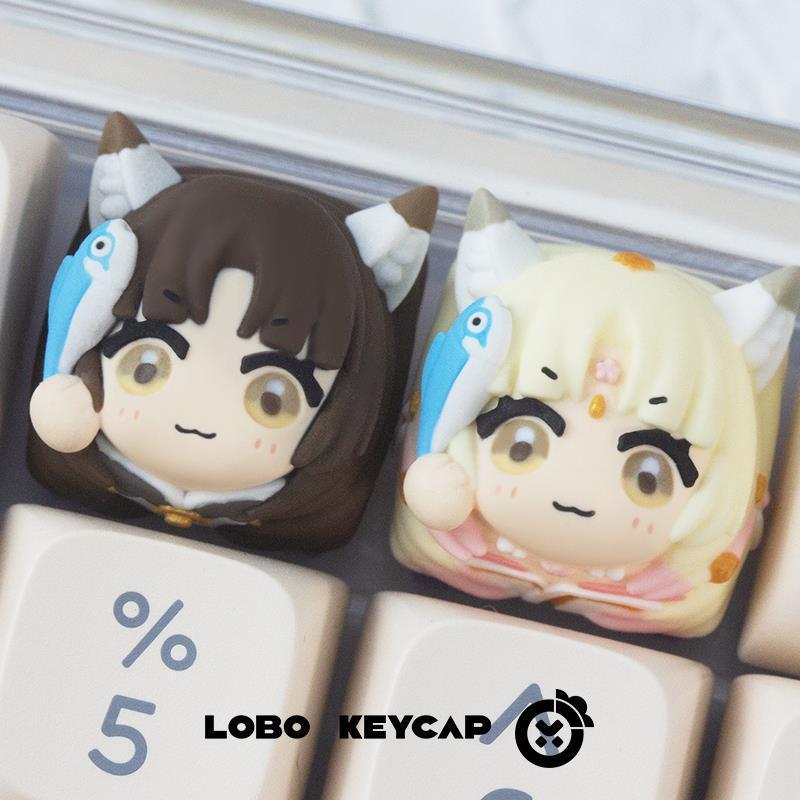 Keycap Artisan Naraka: Bladepoint - Kurumi Tsuchimikado Nhựa Epoxy - LOBO KEYCAP