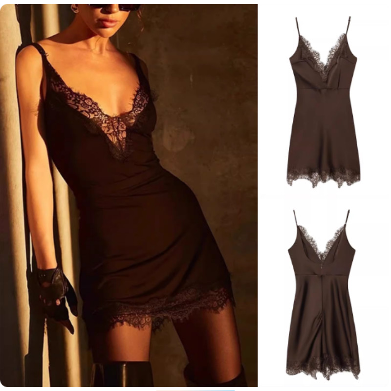 Mùa Thu Lace Dress Kiểu Dáng Châu Âu - Mỹ, Thiết Kế Độc Đáo | BigBuy360 - bigbuy360.vn