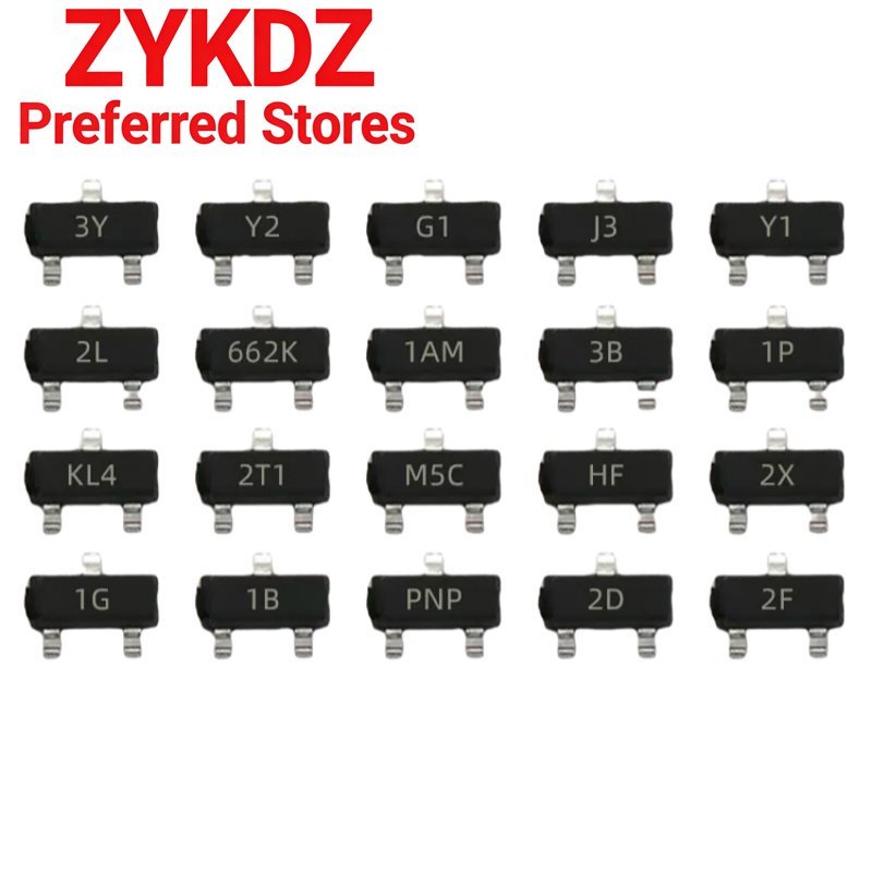 BSS138 J1 BSS84 PD BSS123 SA BSS138 SS Patch Field Effect MOS Tube SOT-23