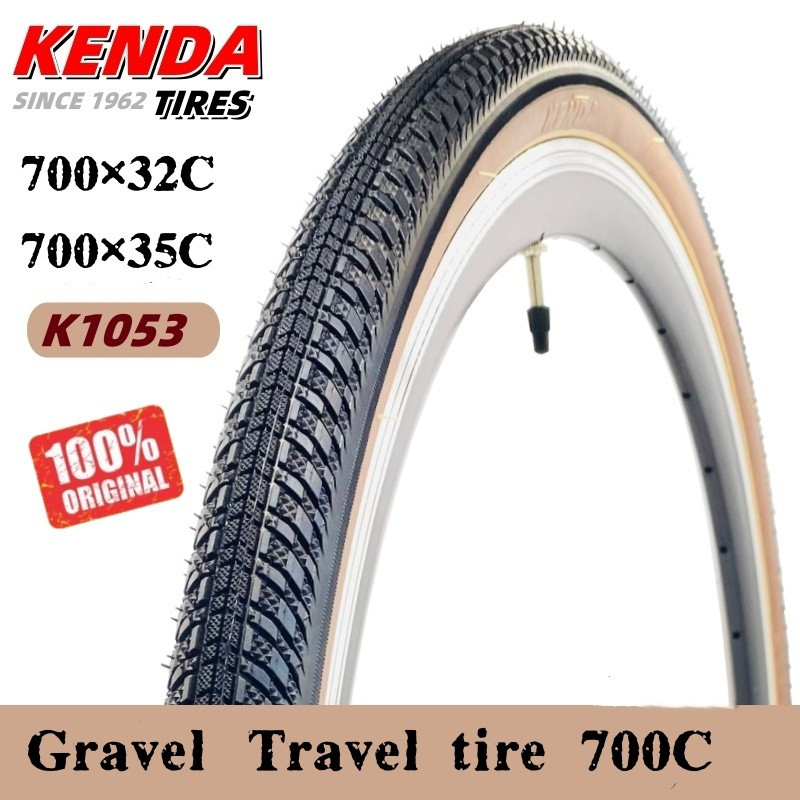 Kenda 700x32c 700x35c lốp cho xe đạp đường trường Fixie Hybrid Touring lốp xe đạp tasikal luar K1053