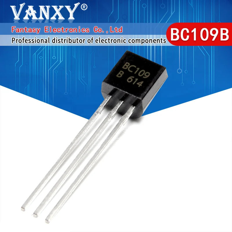 Bộ 50 BC109 TO92 BC109B Transistor TO-92 BC107 BC107B BC108 BC108 BC108B