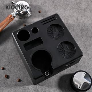 Đế giữ Portafilter KIOCIRC, Trạm Tamping cà phê đa chức năng cấp chuyên nghiệp, có ngăn kéo lưu trữ 51 / 53 / 58mm Hộp đựng đồ cà phê