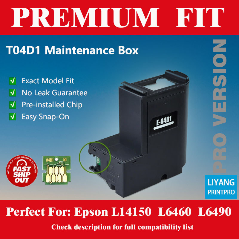 Hộp bảo trì mực T04D1 C13T04D100 cho EPSON L4160 L4260 L6190 L6290 L14150 M140 M2140 M3170