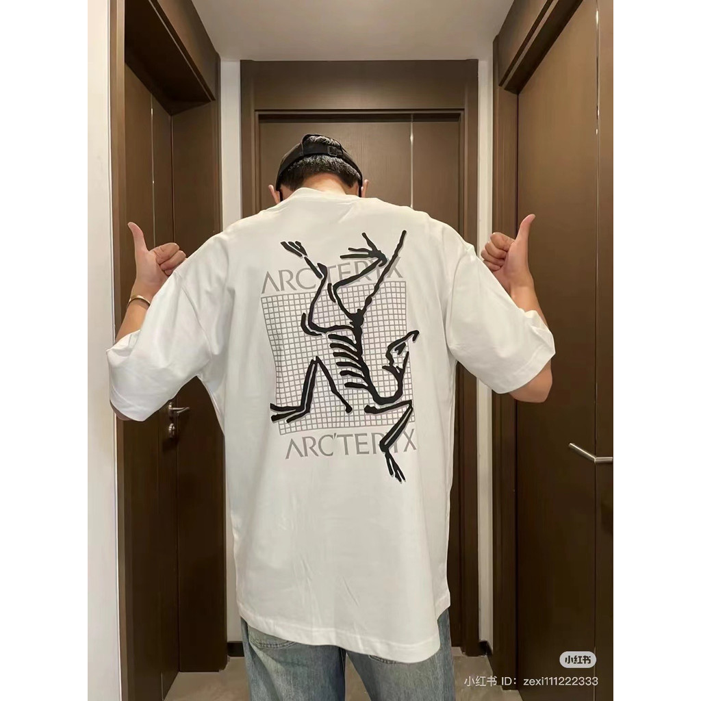 Áo thun ngắn tay chữ lưng Arcteryx Multi Bird