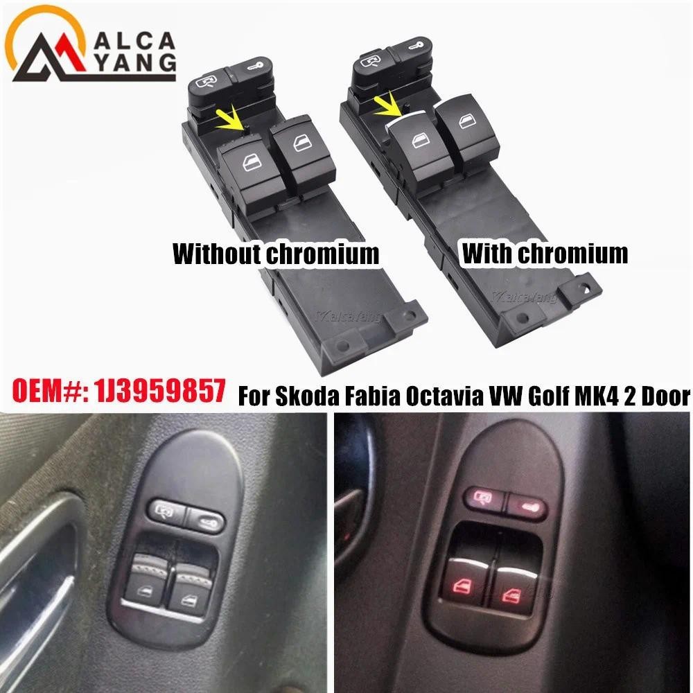 Chất Lượng Cao Master Điện Tử Điều Khiển Cửa Sổ Công Tắc Cho VW Bora Golf MK 4 Ghế Leon 1 Toledo 2 P