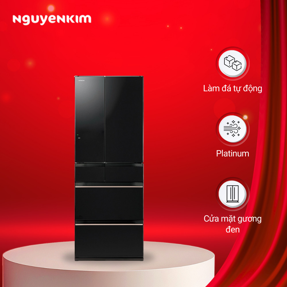 Tủ lạnh Hitachi Inverter 617 lít R-HW620RV XK