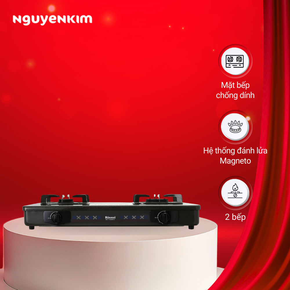 Bếp gas Rinnai RV-715SLIM(G)