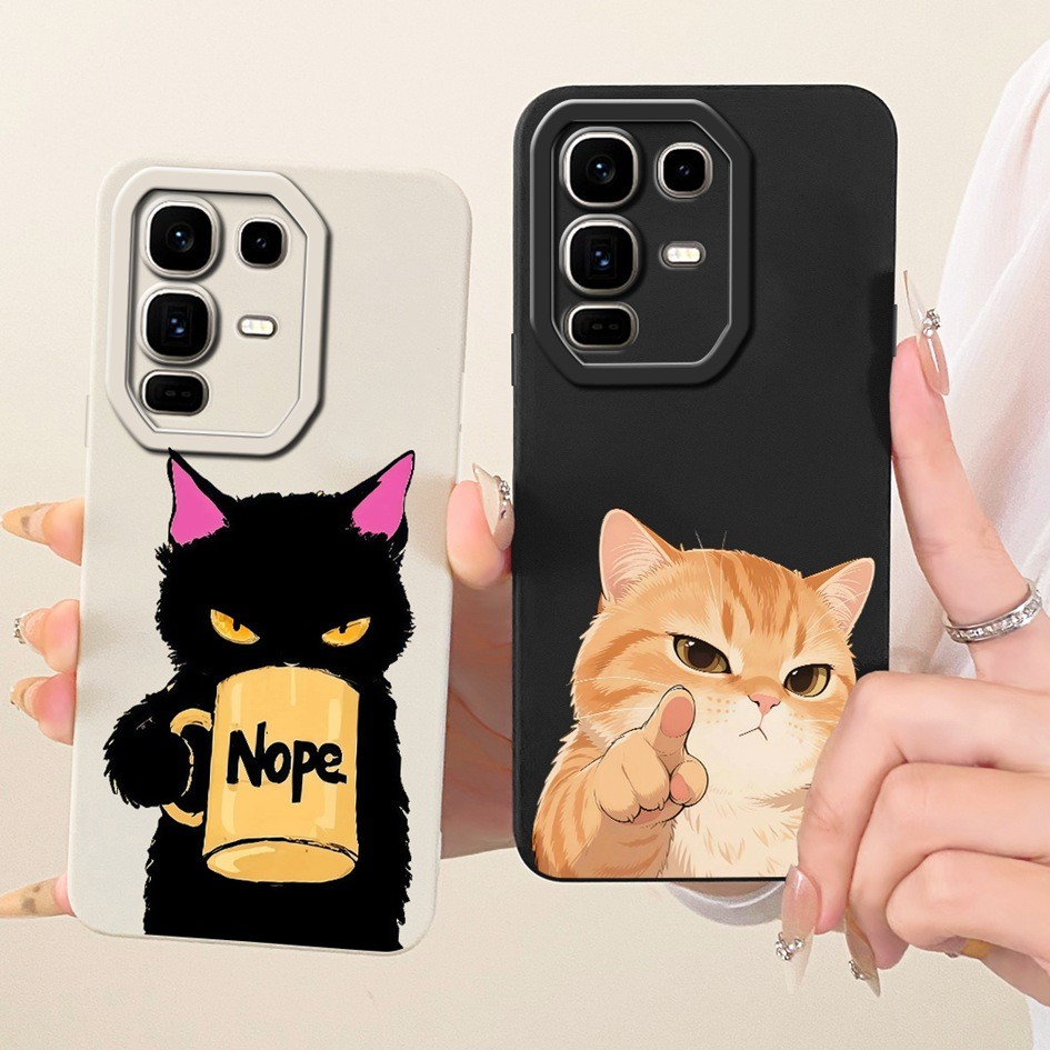 Vỏ Bảo Vệ Camera Cho Infinix Note 50 Pro Plus X6856 Vỏ Silicon Mềm Hoạt Hình Dễ Thương Cho Infinix N