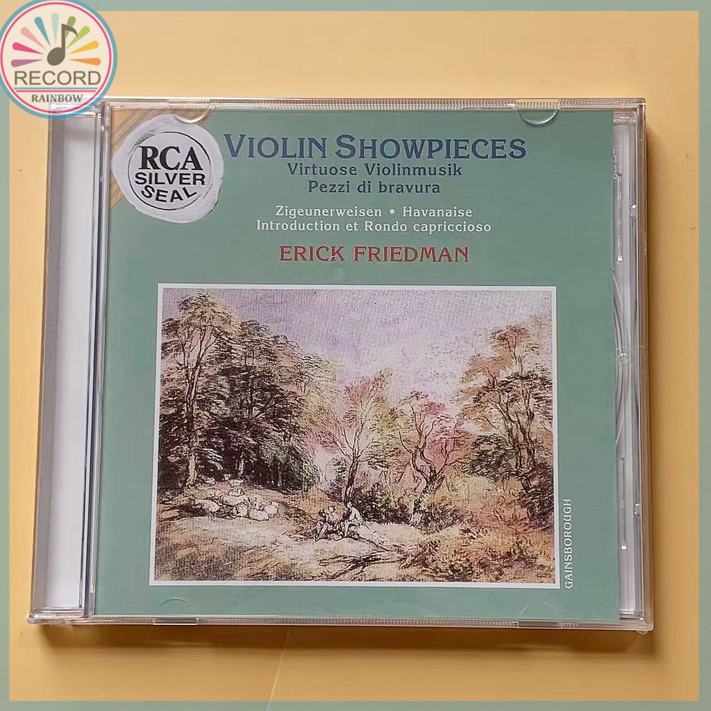 Violin Showpieces Virtuose Violinmusik / Pezzi di bravura Erick Friedman Original CD Album [Sealed] 