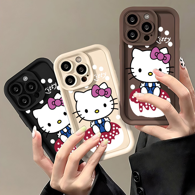 Ốp Lưng Hello Kitty ngọt ngào cho OPPO A9 2020/A5S/A3S/A3X/A5 pro/A15/A16/A16K/A17 TPU Soft Shell ch