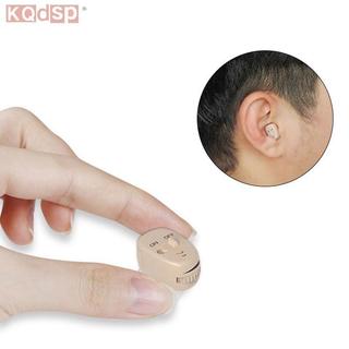 Máy trợ thính KQdsp Vô hình Tần số rộng Không có tiếng ồn MINI Máy trợ thính khiếm thính Open-Fit Đẹp