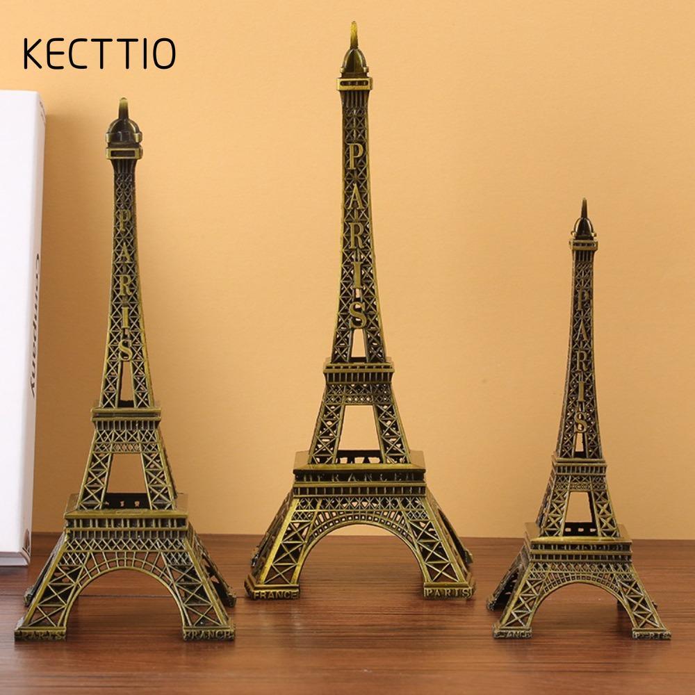 Tượng Tháp Eiffel KECTTIO, Mô hình tháp Eiffel bằng đồng 7 kích cỡ, Kim loại chất lượng cao có hộp T