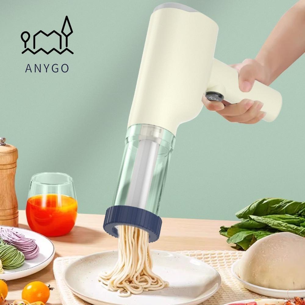 Máy làm mì tự động YRBWDYZDH, Máy làm mì điện cầm tay bằng thép không gỉ, Tiện ích nhà bếp Máy làm mì đa chức năng Nhà bếp