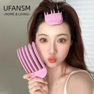 Ufasm Hair Root Fluffy Clips, Dụng cụ tạo kiểu tóc cố định Kẹp tóc uốn tóc, Đệm tóc Tinh tế Air Bangs Máy uốn tóc bằng nhựa