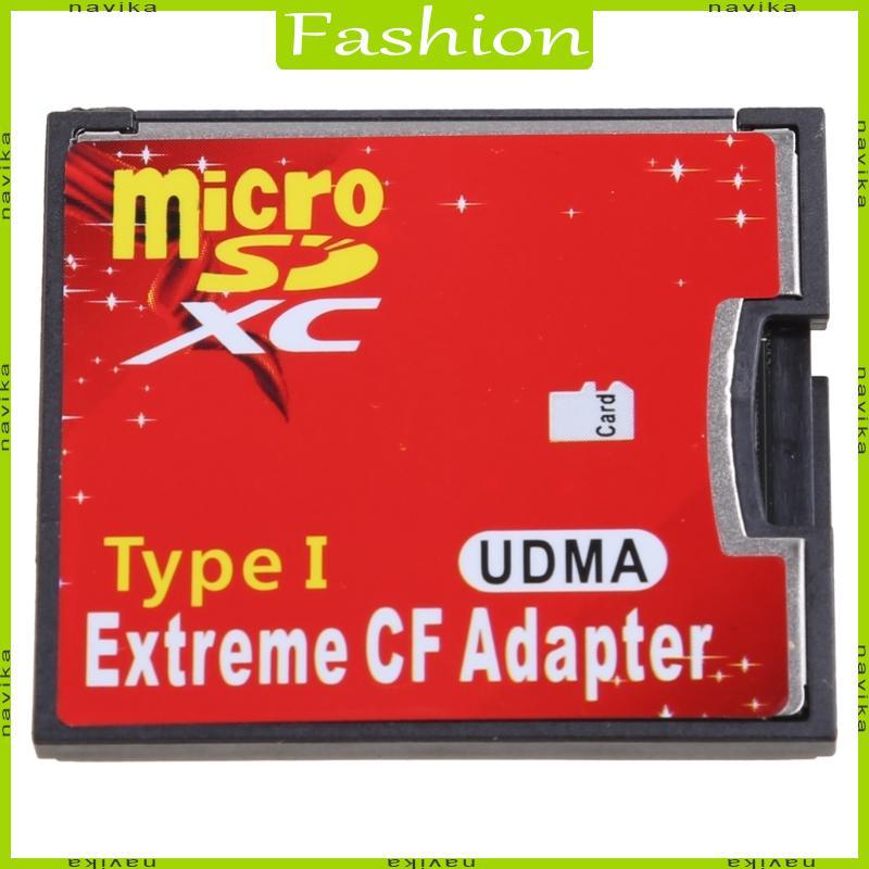 NA Dual SDHC SDXC TF sang CF Card Adapter Reader UDMA sang CF