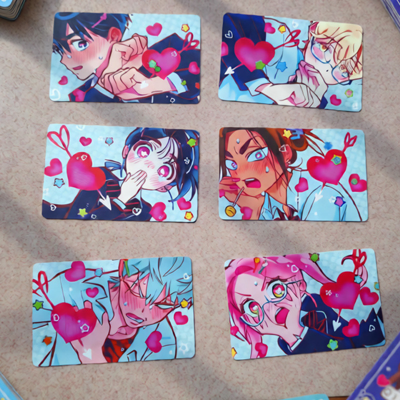 6 Cái / lốc Sáng Tạo TV KPOP Alien Stage Decor Lomo Card Mizi Sua Ivan Till Hyuna Luka Photocard HD 