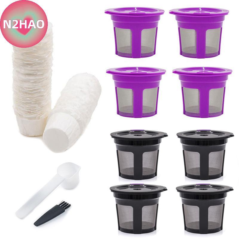 N2HAO Giấy dùng một lần Giấy lọc cà phê cho Keurig Cốc K tái sử dụng cho máy pha cà phê Keurig Unive