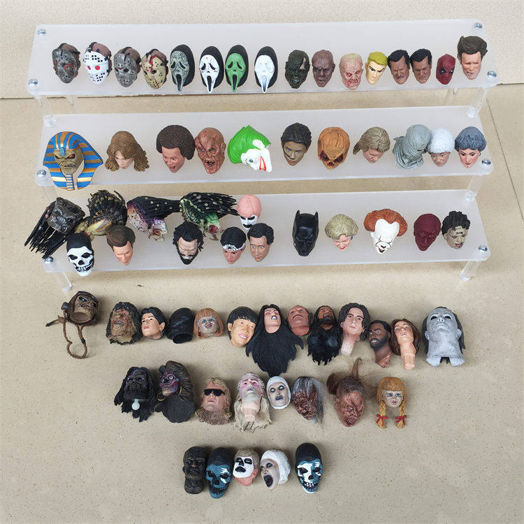 Chính Hãng NECA Predator Black Friday Da Mặt Iron Lady 23cm 27cm Đầu Tượng Avatar Phụ Kiện