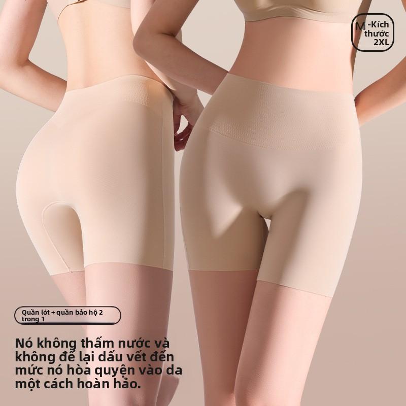 Quần short bảo hộ cạp cao dành cho nữ, quần legging chống hở hang, chất liệu…