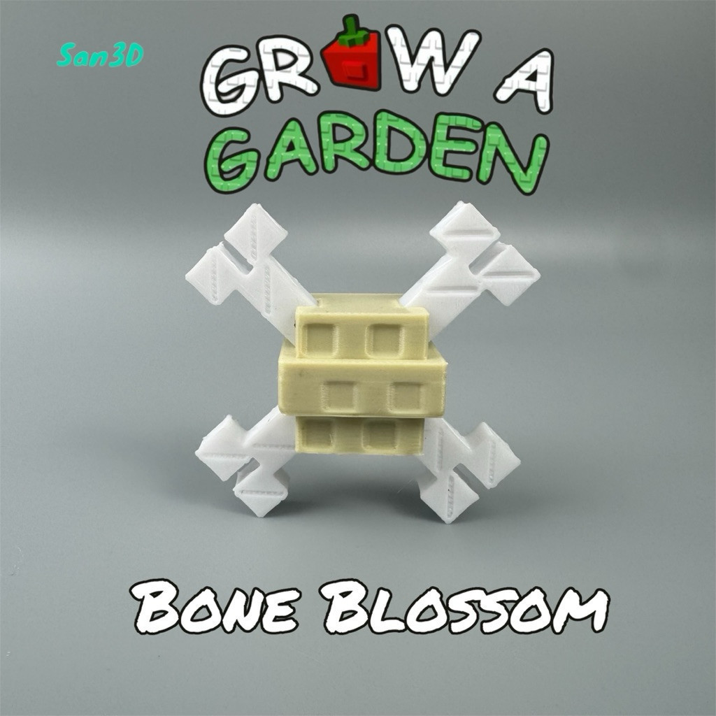 Grow A Garden - Mô Hình Bone Blossom - Nhân Vật Siêu Hài Hước, Độc Đáo