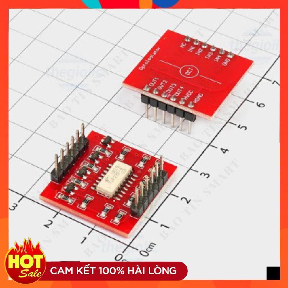 PC817 Mạch Opto Cách Ly 4 Kênh ChipViet Store