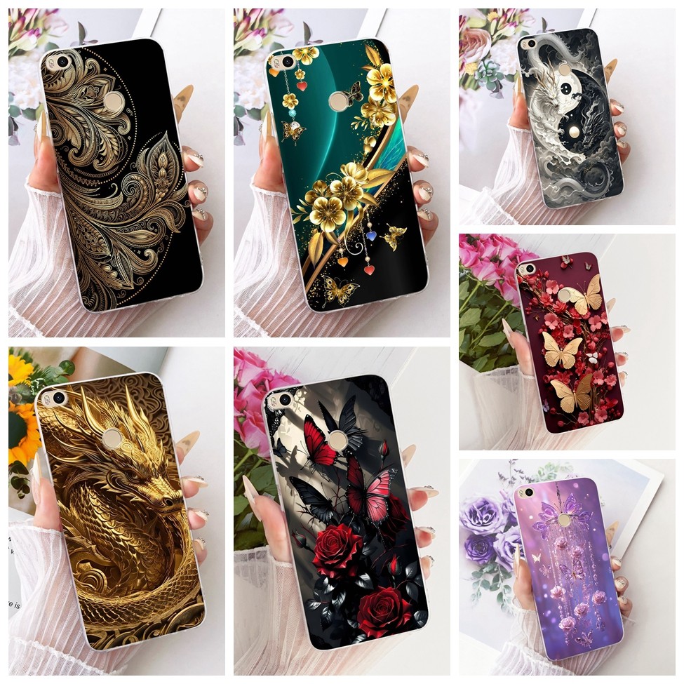 Trong Suốt Cho Xiaomi Mi Max 2 Ốp Lưng Mèo Dễ Thương Thời Trang Bướm Ngộ nghĩnh 2D Sơn Vỏ MDE40 MDI4