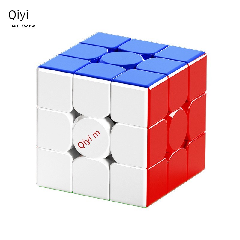 lube rubik rubik 1x1 Trò chơi khoan UV từ tính hình khối ba bậc Qiyi M PRO