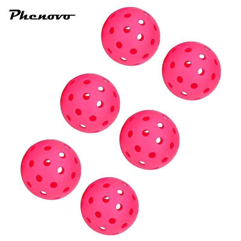 6x Quả bóng Pickleball cho tập luyện và thi đấu