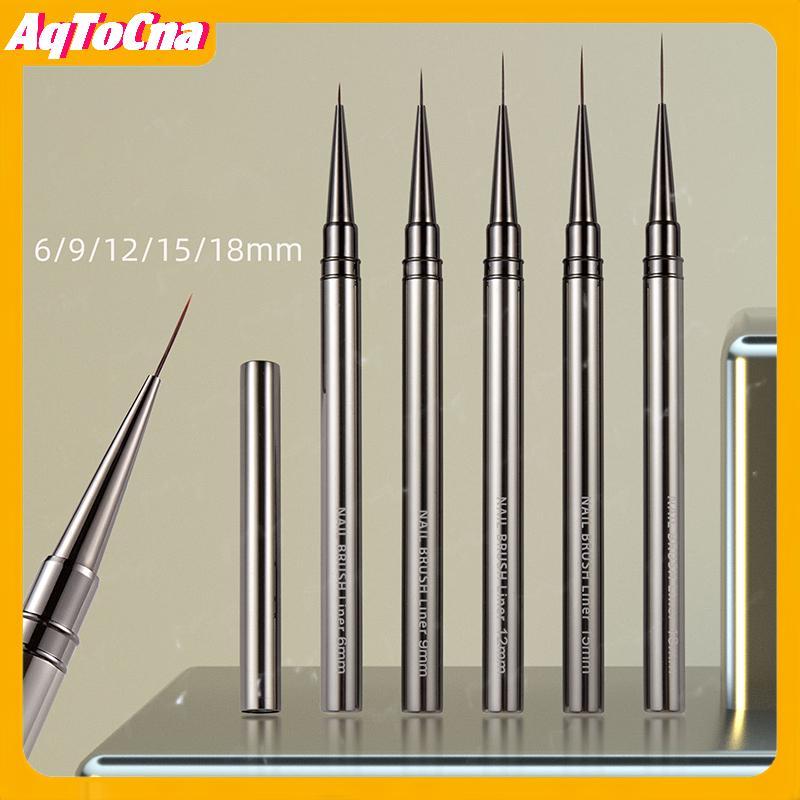 AqToCna Nail Art Liner Brush Gel Nail Brush Gel Nail Polish Painting Brush Vẽ Nail Art Brush Pen Set