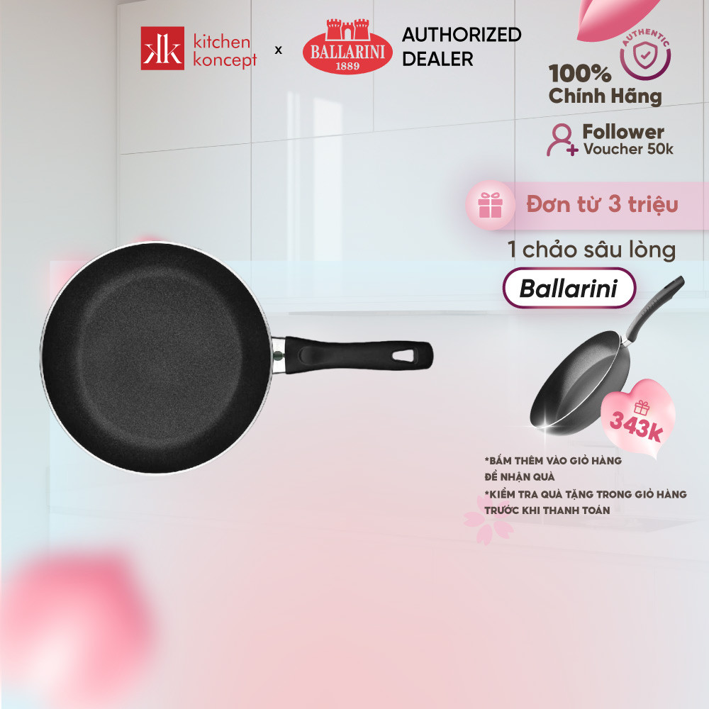 BALLARINI - Chảo chiên chống dính Bologna Keravis - 20cm