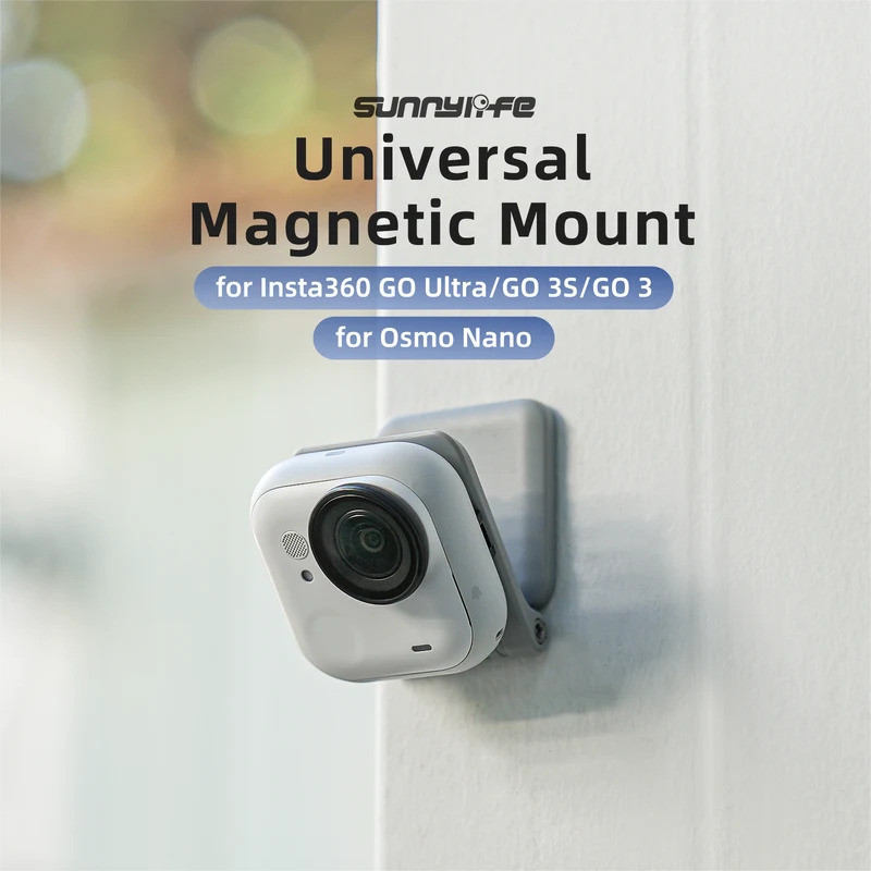 Gắn từ tính cho DJI Osmo Nano, Hỗ trợ đế bàn góc có thể điều chỉnh cho phụ kiện máy ảnh Insta360 GO 