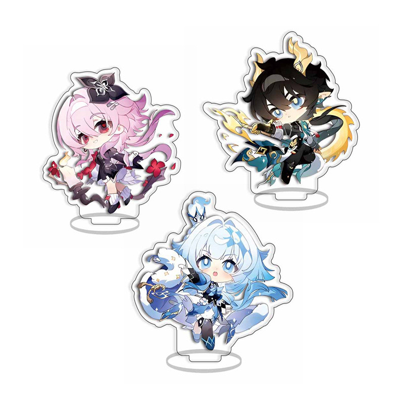 Game Honkai: Star Rail Character Mini Acrylic Standee DanHeng Cyrene March 7th Cartoon Cosplay Stand