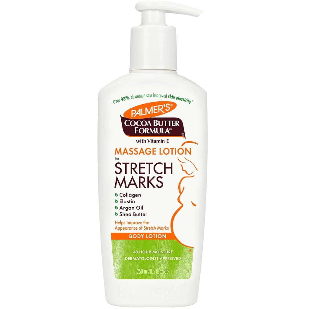 Palmer 'sCocoaButterFormulaMassageLotionForStretchMarks, PregnancyCare, BellywithCollagen, Elastin, 