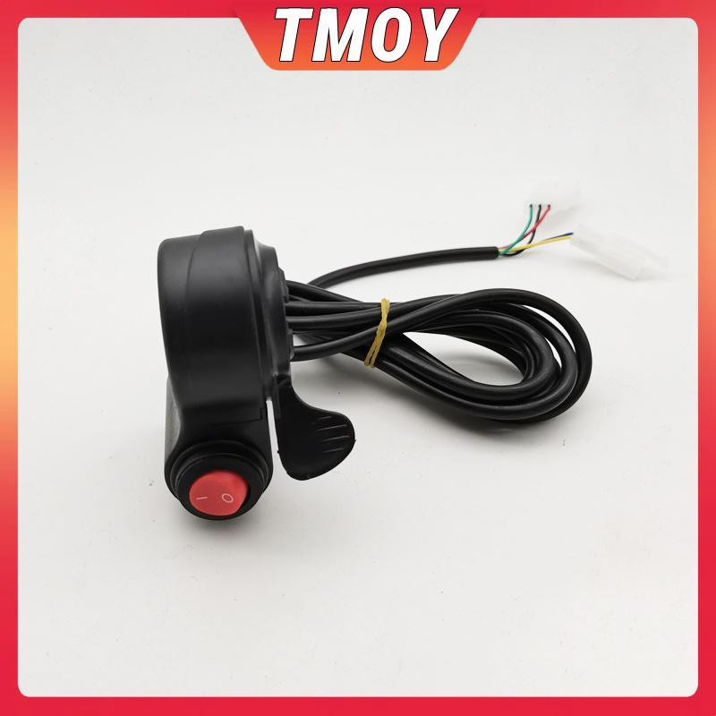 Vôn kế kỹ thuật số TMOY, phạm vi 12V đến 84V dành cho EBike và xe tay ga, kèm giá đỡ 22mm và dây cáp