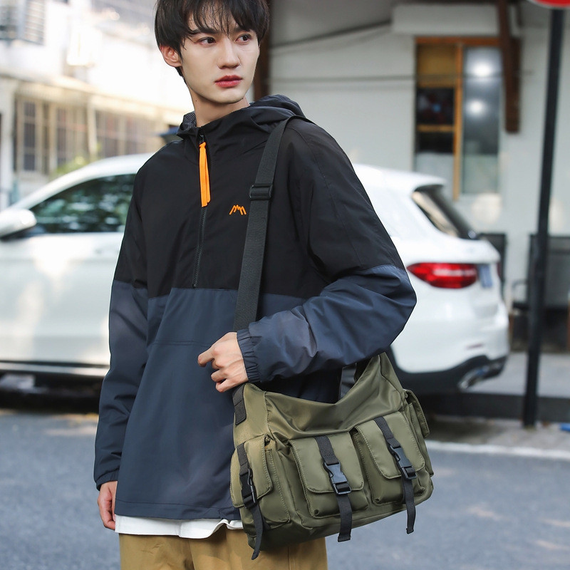 Xuyên Biên Giới Bán Buôn Túi Thời Trang Túi Đựng Dụng Cụ Nam Ba Lô Phù Hợp Với Học Sinh Một Vai Túi Đeo Vai Nhỏ Mùa Xuân 2026 Mới