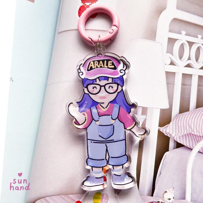 Acrylic Keychain | Nostagic Cartoons 90s - Arale