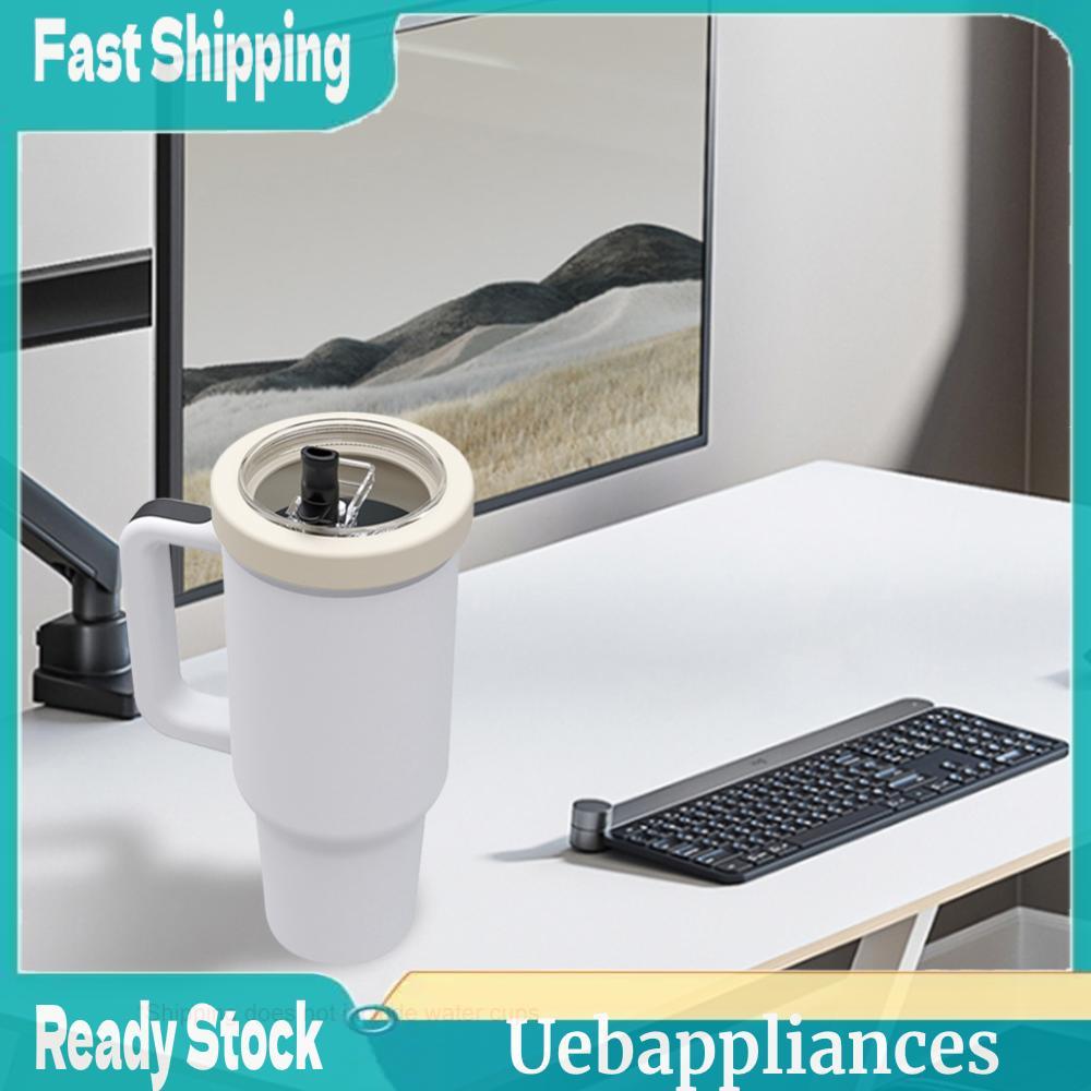 Nắp thay thế màu be có ống hút cho cốc Stanley 30oz hoặc 20oz