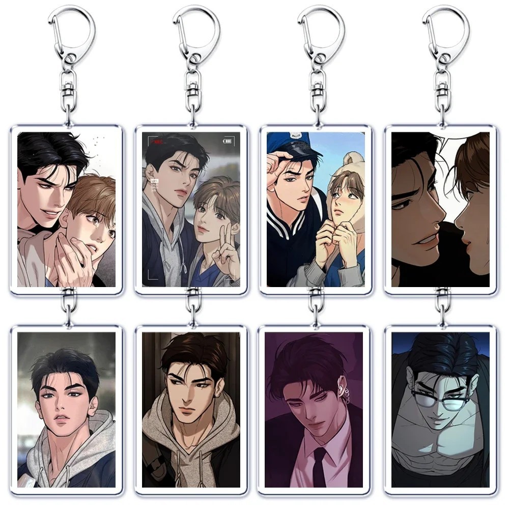 Móc khóa Jinx Manhwa Acrylic Joo Jaekyung Kim Dan phụ kiện treo cặp túi xách xinh xắn quà tặng Fan B
