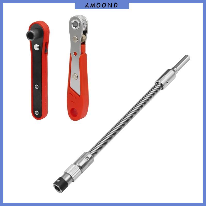 Cờ lê tiết kiệm lao động AMOOND Cờ lê Ratchet nhanh Mini 36 teeth Ratchet tuốc nơ vít